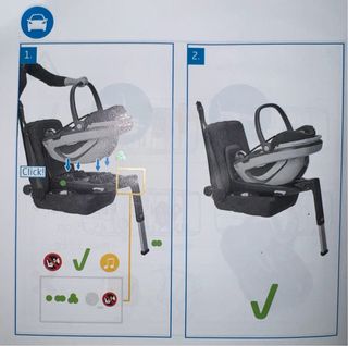 Maxi-Cosi Silla de coche bebé + Base Isofix