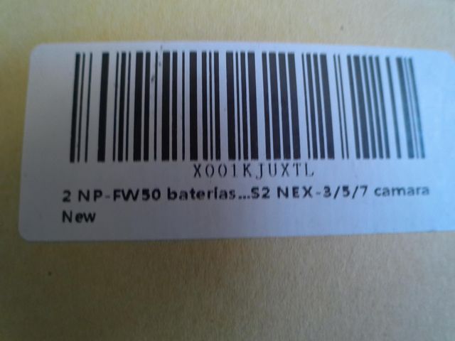 Caricabatterie doppio NP-FW50 + 2 batterie