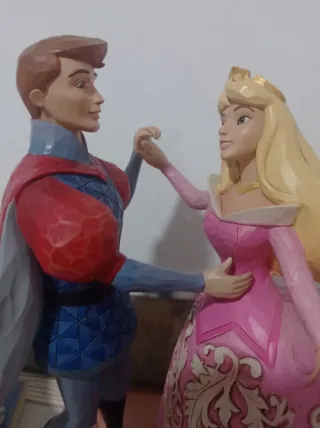Figura Disney Enesco Príncipe y Princesa