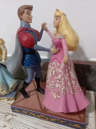 Figura Disney Enesco Príncipe y Princesa
