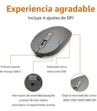 Teclado y Ratón Amazon Basics ES/MX