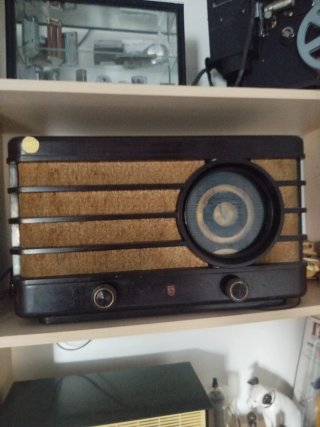 Radio Philips antigua 1938