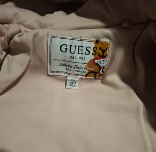 Buzo Guess Terciopelo Bebé Oso
