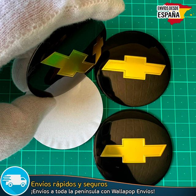 Emblema Chevrolet 56mm Pegatina Tapas Tapacubos