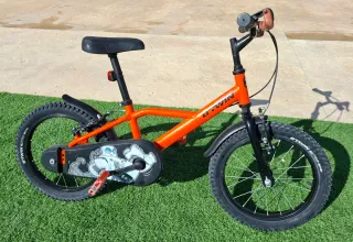 Bicicleta Infantil Btwin 16 Naranja