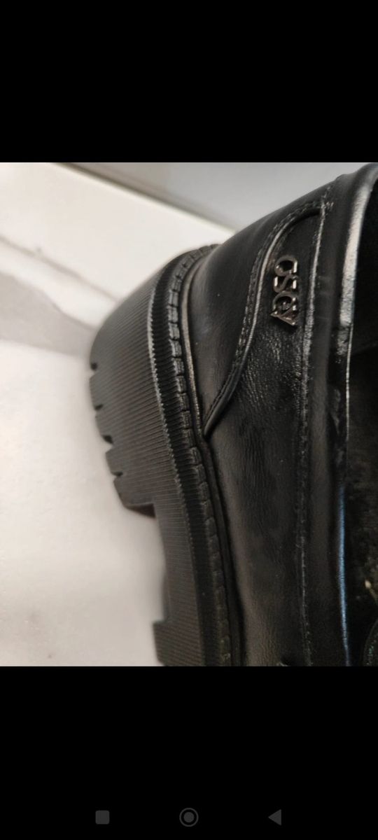 Mocassini Osey Neri Donna Tg. 38