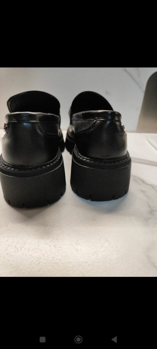 Mocassini Osey Neri Donna Tg. 38