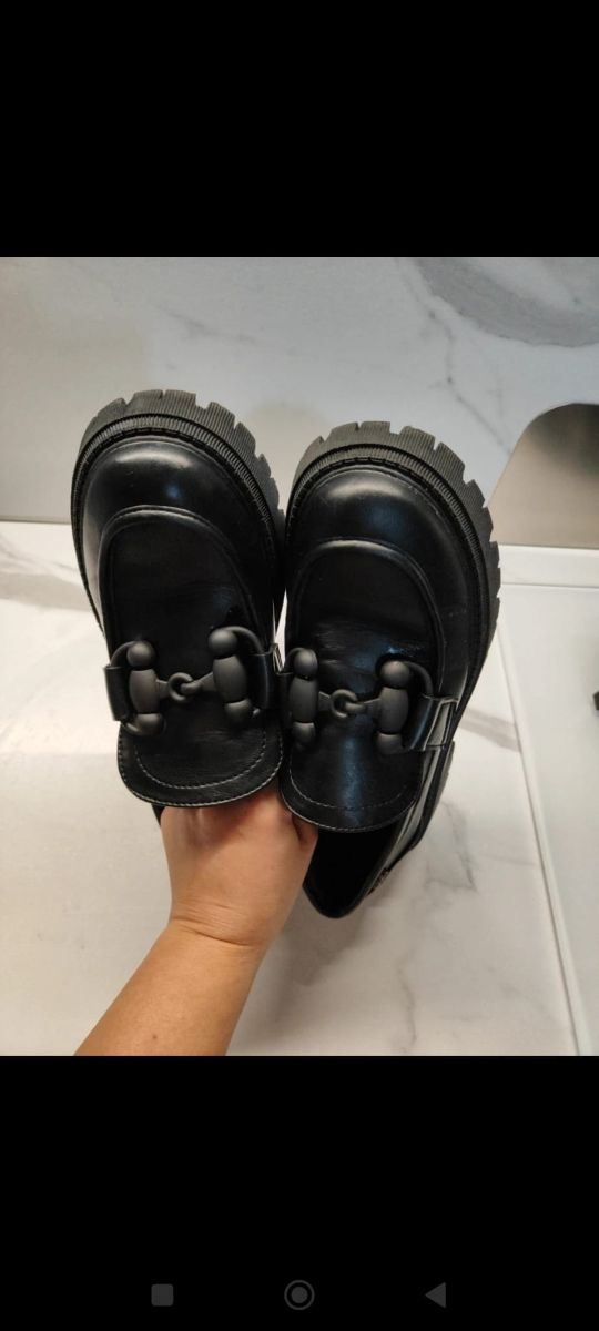 Mocassini Osey Neri Donna Tg. 38