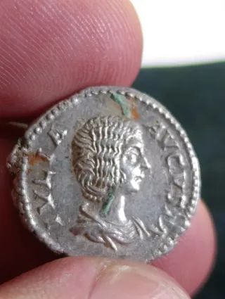 Moneda Romana Emperatriz Julia Domna
