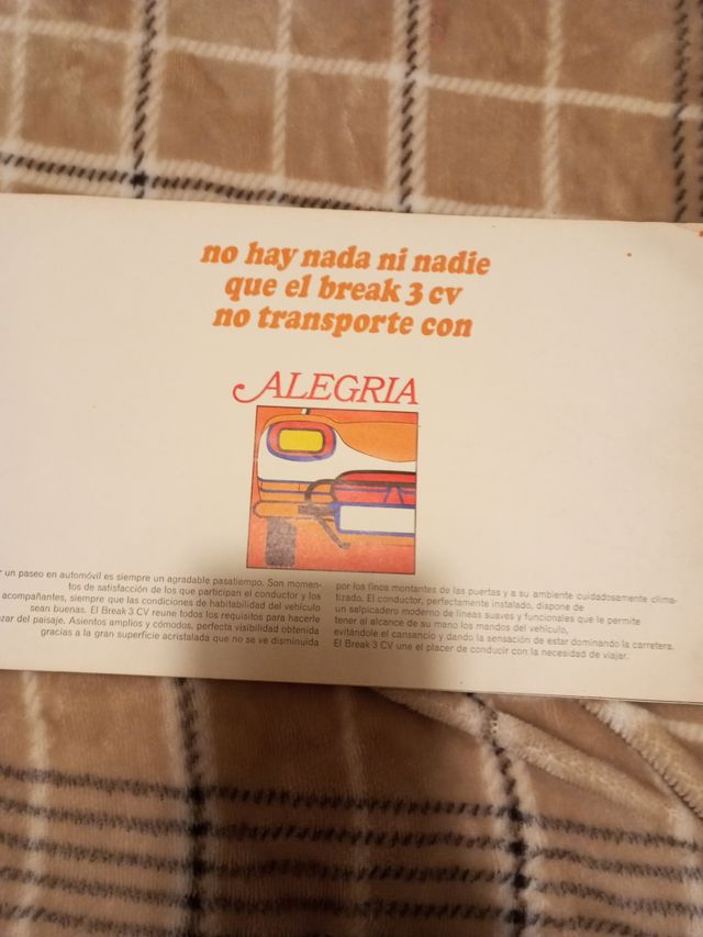 Catálogo publicidad Citroen Ami 8 Break 3 cv