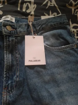 Pantalón vaquero corto mujer