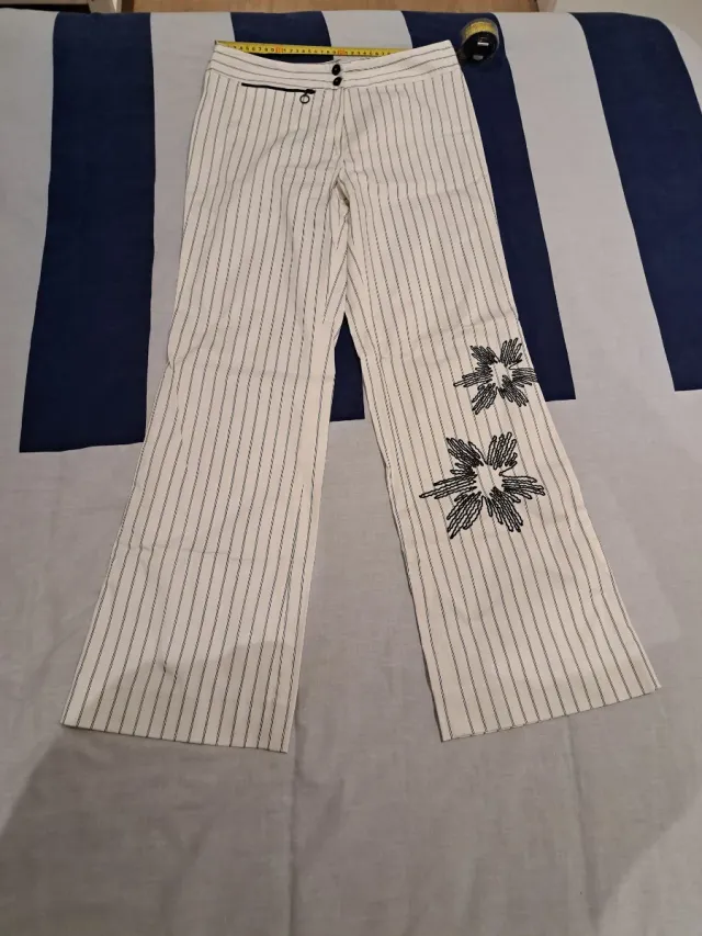 Pantalón rayas mujer talla 42