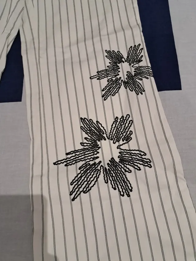 Pantalón rayas mujer talla 42