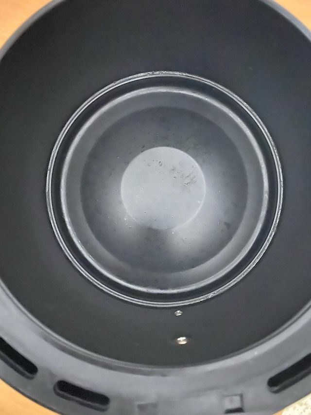 Freidora de aire Salter negra