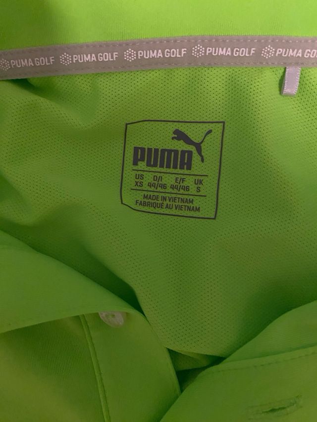 Polo Puma Golf verde Talla XS