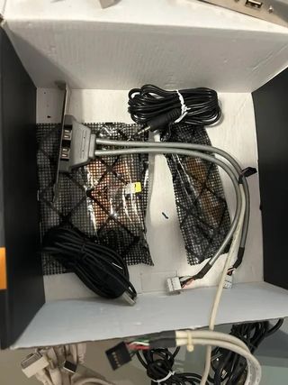 Lote Cables y Brackets PC USB