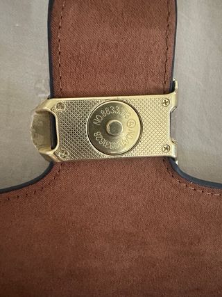 Bolso Coach Tabby Negro y Dorado