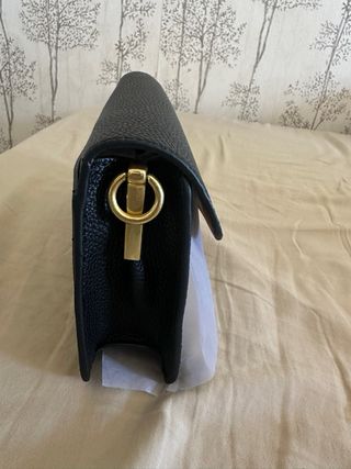 Bolso Coach Tabby Negro y Dorado