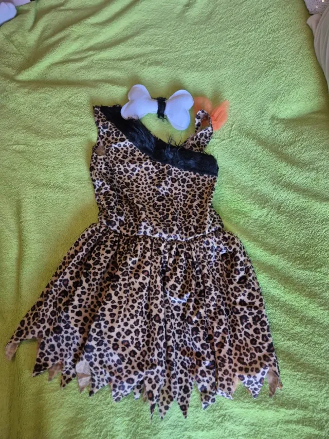 Disfraz cavernícola niña