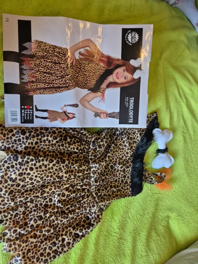 Disfraz cavernícola niña