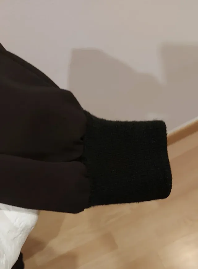 Chaqueta Harrington Hombre Negra