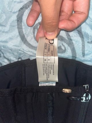 Faja Reloj de Arena Talla S Negra