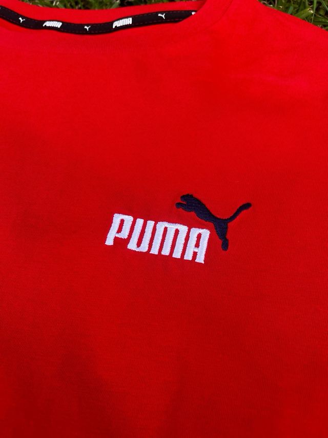 Camiseta Puma | Roja | Talla L