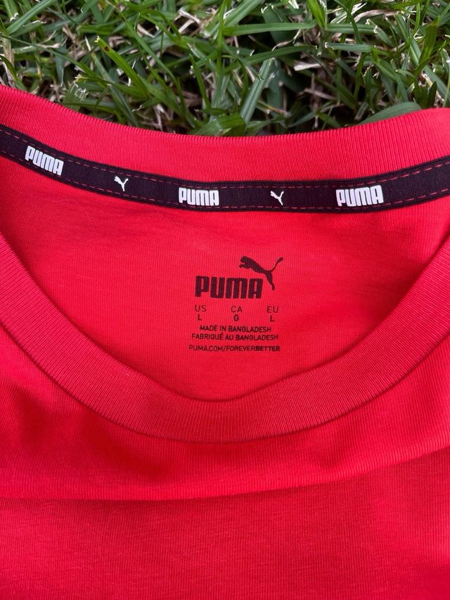 Camiseta Puma | Roja | Talla L