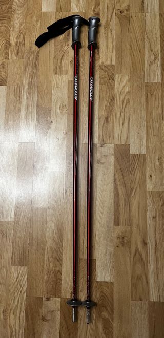 Bastones de esquí Atomic Rojos 120 cm