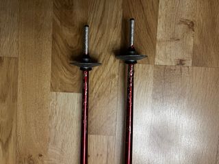 Bastones de esquí Atomic Rojos 120 cm