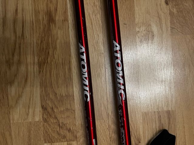 Bastones de esquí Atomic Rojos 120 cm