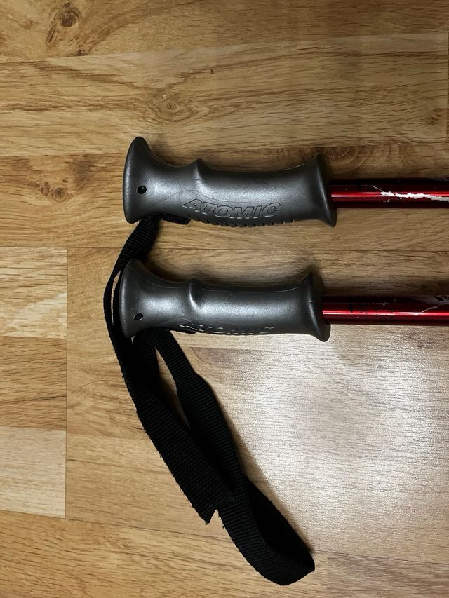 Bastones de esquí Atomic Rojos 120 cm