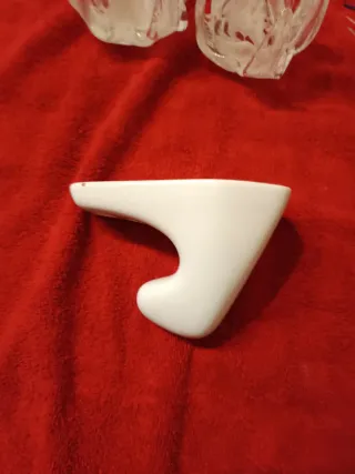 Perchero cerámica y portarrollos