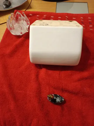 Perchero cerámica y portarrollos