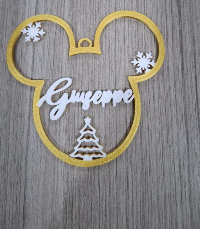 Decorazioni 3D Topolino Personalizzate