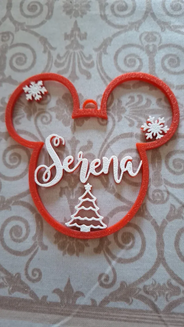 Decorazioni 3D Topolino Personalizzate