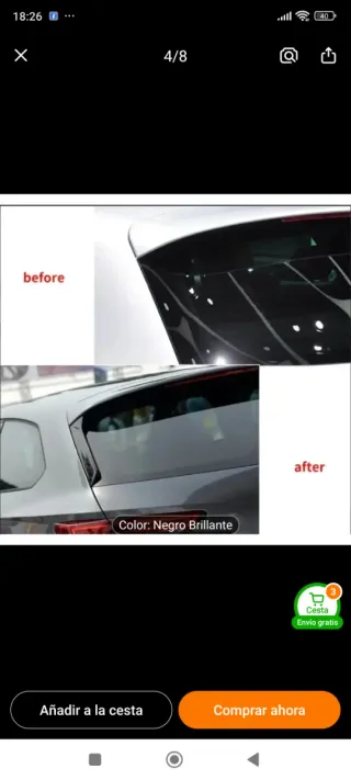 Alerones Laterales"Flaps" Seat León MK3