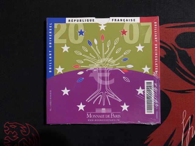 Francia 2007 Euroset Cartera Oficial BU