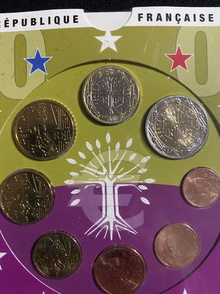 Francia 2007 Euroset Cartera Oficial BU