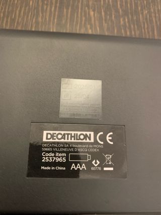 Báscula Digital Decathlon Balance 500