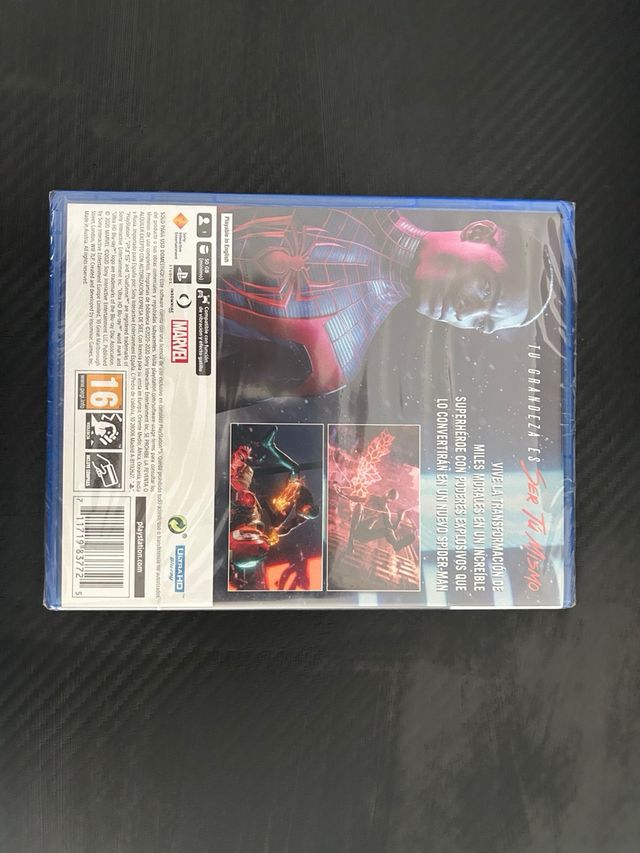 Spider-Man Miles Morales PS5 sigillato