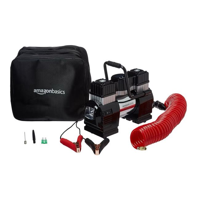 Compresor Aire Portátil Amazon Basics Digital.