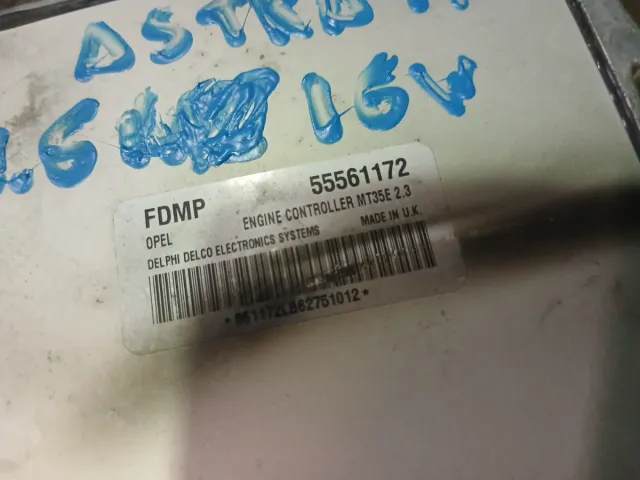 Centralita Motor Opel Astra H 1.6 16v Z16XEL