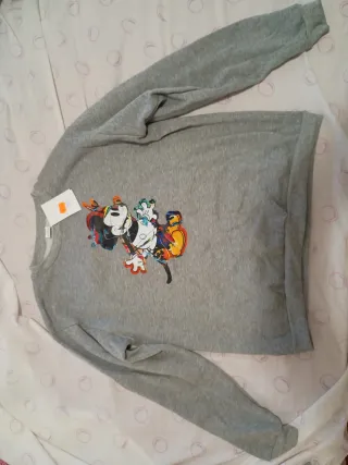 Jersey Gris Mickey Mouse Multicolor