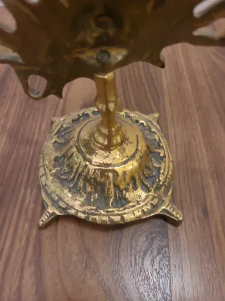 Candelabros de Bronce Vintage