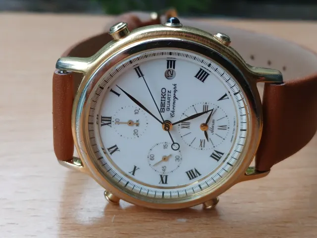 Reloj Seiko 7T32-7A50 Cuarzo Cronógrafo