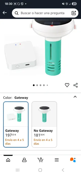 Medidor Calidad Agua Solar Piscina