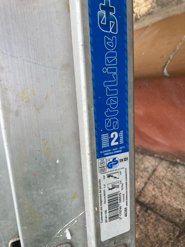 Escalera Aluminio Extensible 5m