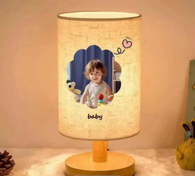 Lámpara personalizada Happy wedding!