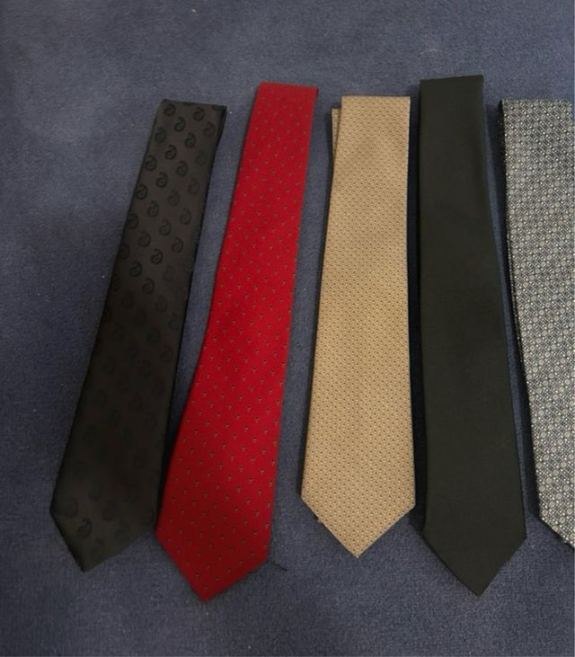 Lote de 7 corbatas